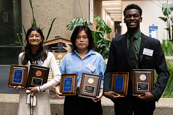Photo of the 2025 Michael A. Strembitsky Award of Excellence winners.